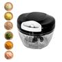 Mini Processador Alimentos Cortador Manual Cebola Alho 500ml Imagem de Mini Processador Alimentos Cortador Manual Cebola Alho 500ml