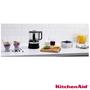 Imagem de Mini Processador de Alimentos KitchenAid Onix Black com 02 Velocidades, Capacidade de 0,8 Litros - KJA03BEANA
