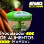 Imagem de Mini processador de alimentos manual com 3 lâminas 123útil - Advance