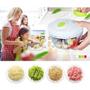 Imagem de  Mini Processador de Alimentos Manual com 3 Lâminas - Envio 