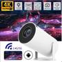 Imagem de Mini projetor 4K com Wi-Fi para fácil navegação e streaming sem fio.