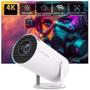 Imagem de Mini Projetor Portátil 4K Android 11 WiFi 5G Bluetooth HDMI - Cinema Em Casa Com 8000 Lumens E 1080P Full HD