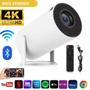 Imagem de Mini Projetor Wifi Suporta 4k 1080p Android 11 Portátil/Fixo Cor Branco 110/220V PRO