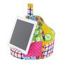 Imagem de Mini Puff Bean Bag Patchwork para iPad, E-reader e Livros