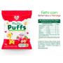 Imagem de MINI PUFFS BETERRABA E MORANGO 15g - NHAMI MAMI 