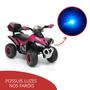 Imagem de Mini Quadriciclo Elétrico Infantil 6v C/ Luz e Som Rosa