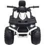 Imagem de Mini Quadriciclo Elétrico Moto Infantil Bateria 12V Luz Som Controle Bivolt Branco Brinqway BW-209