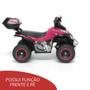 Imagem de Mini Quadriciclo Infantil Elétrico Importway Bw129 Bateria 6v com Luz e Som Rosa