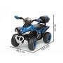 Imagem de Mini Quadriciclo Moto Elétrica Infanti 6v C/ Inmetro - Cores
