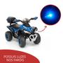 Imagem de Mini Quadriciclo Moto Elétrica Infanti Com Luz e Som Azul