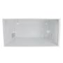 Imagem de Mini Rack 19" 5U 350mm Acrilico Branco c/Visor Max Eletron