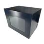 Imagem de Mini Rack 8U c/ Visor Acrílico - 350x500mm - Preto/Branco