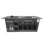 Imagem de Mini Rack DMX 04 Canais x 2000w P/ Canal - Sequencial, Dimmer, Relê, Analógico - Lumyna LIght