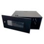 Imagem de Mini Rack Organizador 19'' 5U Com Chave E Tampa Acrílico Max