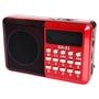 Imagem de Mini Rádio Bolso Bluetooth Fm Portátil Display Recarregável