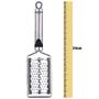 Imagem de Mini Ralador 24 cm em Inox Com Cabo Inox - Gizmo - Bergner