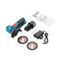 Imagem de Mini Rebarbadora Angular Sem Fio 12V Com Motor De Escovas Recarregável Para Polimento E Corte De