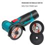 Imagem de Mini Rebarbadora Angular Sem Fio 12V Com Motor De Escovas Recarregável Para Polimento E Corte De
