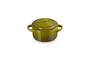 Imagem de Mini redondo de grés Cocotte Le Creuset, 240 ml, verde oliva