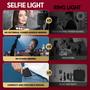Imagem de Mini Ring Light LED Recarregável Datarm - Para Celular e Câmera