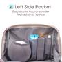 Imagem de Mini Saco de Maquiagem Roxo para Bolsa - Ideal para Viagem