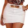 Imagem de Mini Saia Jeans com Fivela Dourada Pit Bull - 69993