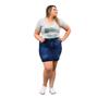 Imagem de Mini Saia Plus Size com Bordado 61124