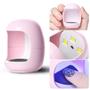 Imagem de Mini Secador Cabine Unhas Secagem Rápida 30 seg Luz Uv Led