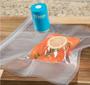 Imagem de Mini Seladora Embaladora a Vacuo automática compressão Portatil Plástico + 5 Sacos Guardar Alimento