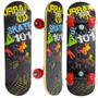 Imagem de Mini Skate Madeira Infantil Completo Montado Até 30 Kg