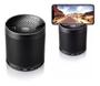 Imagem de Mini Speaker Portátil Bluetooth Caixa Som Portátil PC Computador Wireless Micro C/ ENCAIXE DE CELULAR -PRETO