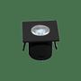 Imagem de MINI SPOT Luminaria LED QUADRADA 1W 6500K PRETO MOVEIS BIVOLT KIAN