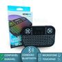 Imagem de Mini Teclado Bluetooth Rgb Com Comando De Voz Resistente