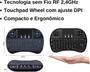 Imagem de Mini Teclado Controle S/ Fio Touch LED