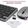 Imagem de Mini teclado e mouse 2 em 1 wireless e bluetooth recarregavel celular, notebook e tablet WB8077