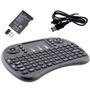 Imagem de Mini Teclado e Touch Pad Wireless para Tv (Smart/Box) PC Notebook Celular Android AirMouse I8
