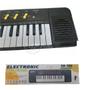 Imagem de Mini Teclado Infantil Piano 32 Teclas Musical Karaokê e Microfone Crianças Aprender a Tocar a Pilha