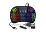 Imagem de Mini Teclado Led Sem Fio Para TV Xbox PS4 TVBox Air Mouse