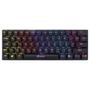 Imagem de Mini Teclado Mecanico Gamer LED Rainbow SWITCH Outemu RED ZIGGY Preto TC607 OEX Game