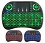 Imagem de Mini Teclado Mouse Touch Sem Fio Tv Box Com Luz Noturna