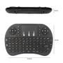 Imagem de Mini Teclado Mouse Touchpad Wireless Wifi I8 Tv Box Usb Pc Ps3 Xbox Preto