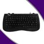 Imagem de Mini Teclado Multimídia Com Conexão por Fio Cabo Usb Pc Notebook Padrão Abnt2 Brasil - Knup