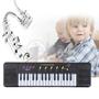 Imagem de Mini Teclado Musical Infantil com Microfone e 32 Teclas