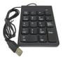 Imagem de Mini Teclado Numérico Usb Com Fio 18 Teclas Knup Kp-2003A