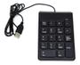 Imagem de Mini Teclado Numérico Usb Com Fio 18 Teclas Notebook Pc