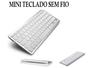 Imagem de Mini Teclado Sem Fio Celular Notebook Tablet  Ultrafino DInâmico