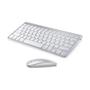 Imagem de Mini Teclado Sem Fio E Mouse Wireless Super Compacto Premium