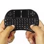 Imagem de Mini teclado sem fio led wireless keyboard com touchpad usb tv box pc console celular