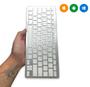 Imagem de Mini Teclado Sem Fio Slim Bluetooth Notebook Celular Pc Computador Ultrafino