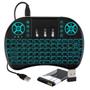 Imagem de Mini Teclado Touch Wireless com LED para PC, Android e Smart TV.